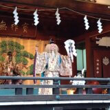 大國魂神社で「江戸の里神楽」を観る