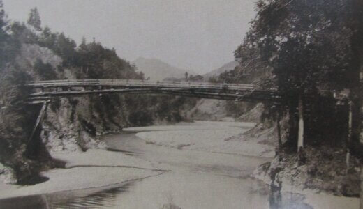 江戸時代の多摩川に万年橋が架けられていた