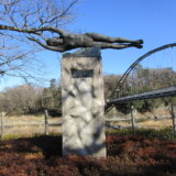 青梅市内に残る彫刻家「松野伍秀」の作品